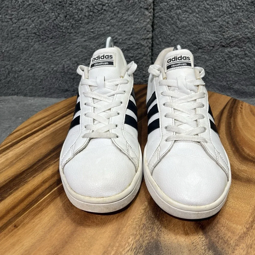 Adidas Men's Cloudfoam Advantage‎ AW4294 White Casual Shoes Sneakers Size 8.5